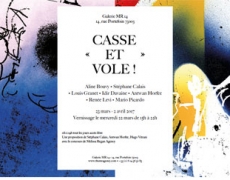 Inauguration de la Galerie MR14 en mars avec une exposition sur le thème “Casse et Vole !”