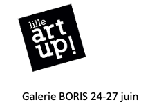 ART UP ! Foire d’Art Contemporain Lille 24-27 juin. Galerie BORIS .